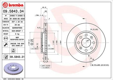 Magneti Marelli 360406024300 - Kočioni disk www.molydon.hr