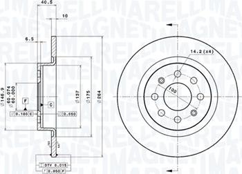 Magneti Marelli 360406024201 - Kočioni disk www.molydon.hr