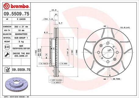 Magneti Marelli 360406027705 - Kočioni disk www.molydon.hr