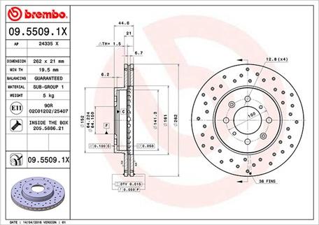 Magneti Marelli 360406027702 - Kočioni disk www.molydon.hr