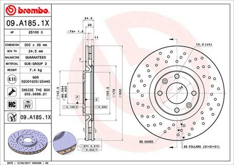 Magneti Marelli 360406070002 - Kočioni disk www.molydon.hr