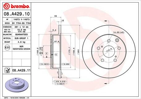 Magneti Marelli 360406078000 - Kočioni disk www.molydon.hr