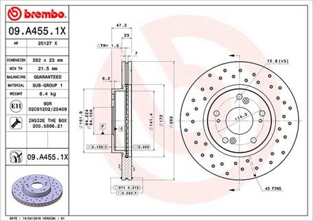 Magneti Marelli 360406072302 - Kočioni disk www.molydon.hr