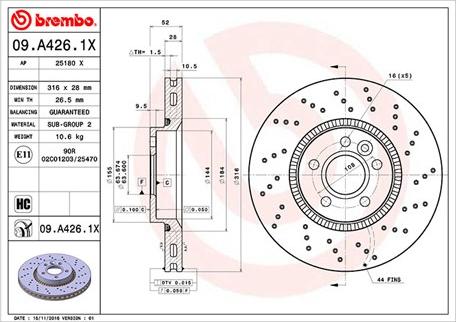 Magneti Marelli 360406077302 - Kočioni disk www.molydon.hr