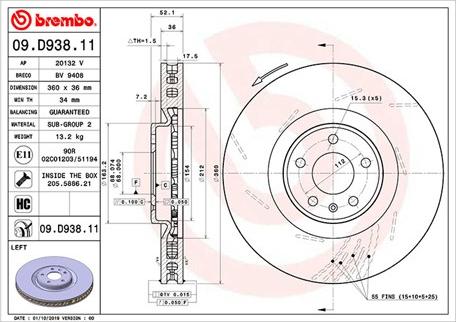 Magneti Marelli 360406169101 - Kočioni disk www.molydon.hr