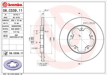 Magneti Marelli 360406164201 - Kočioni disk www.molydon.hr