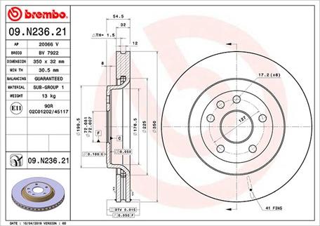 Magneti Marelli 360406168301 - Kočioni disk www.molydon.hr