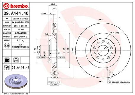 Magneti Marelli 360406106800 - Kočioni disk www.molydon.hr