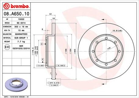 Magneti Marelli 360406106300 - Kočioni disk www.molydon.hr