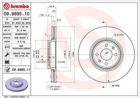 Magneti Marelli 360406106700 - Kočioni disk www.molydon.hr