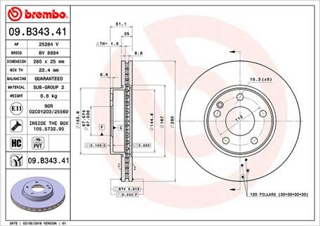 Magneti Marelli 360406108401 - Kočioni disk www.molydon.hr