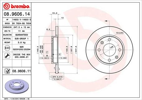 Magneti Marelli 360406102500 - Kočioni disk www.molydon.hr