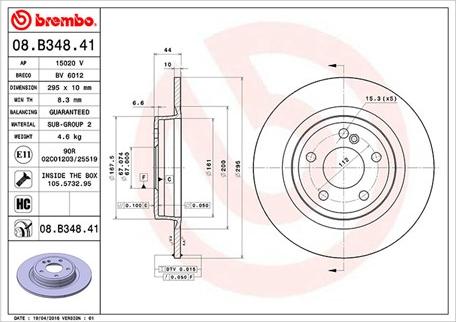 Magneti Marelli 360406114101 - Kočioni disk www.molydon.hr