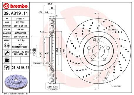 Magneti Marelli 360406116601 - Kočioni disk www.molydon.hr