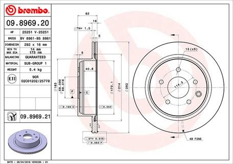 Magneti Marelli 360406110100 - Kočioni disk www.molydon.hr