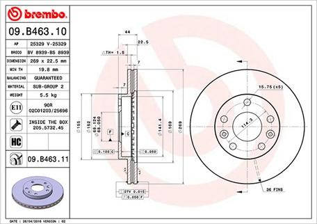 Magneti Marelli 360406110300 - Kočioni disk www.molydon.hr