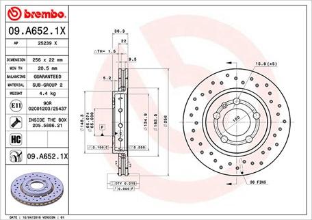 Magneti Marelli 360406111402 - Kočioni disk www.molydon.hr