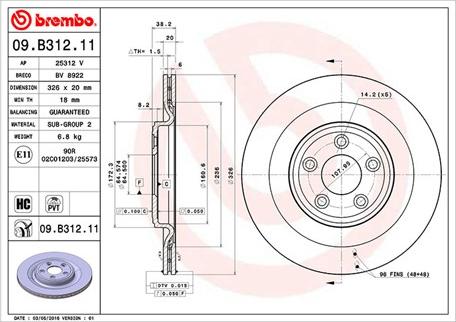 Magneti Marelli 360406111601 - Kočioni disk www.molydon.hr