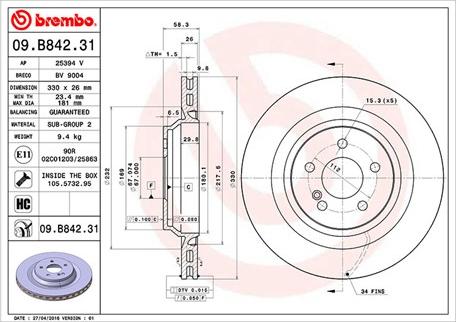 Magneti Marelli 360406118001 - Kočioni disk www.molydon.hr