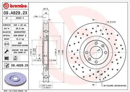 Magneti Marelli 360406113902 - Kočioni disk www.molydon.hr