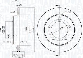 Magneti Marelli 360406187700 - Kočioni disk www.molydon.hr