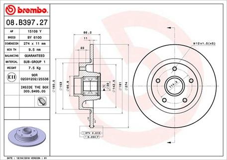 Magneti Marelli 360406136600 - Kočioni disk www.molydon.hr