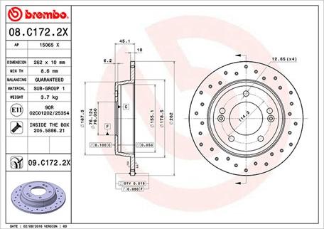 Magneti Marelli 360406136002 - Kočioni disk www.molydon.hr