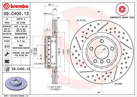 Magneti Marelli 360406130604 - Kočioni disk www.molydon.hr