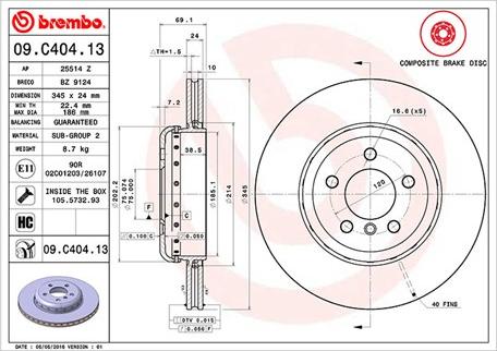 Magneti Marelli 360406130804 - Kočioni disk www.molydon.hr