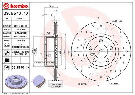 Magneti Marelli 360406131002 - Kočioni disk www.molydon.hr