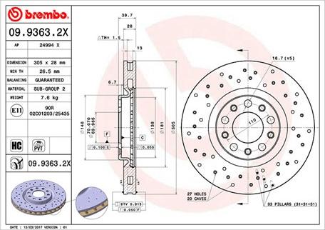 Magneti Marelli 360406133002 - Kočioni disk www.molydon.hr