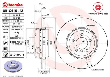 Magneti Marelli 360406133804 - Kočioni disk www.molydon.hr