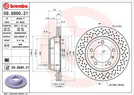 Magneti Marelli 360406125001 - Kočioni disk www.molydon.hr