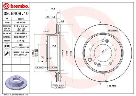 Magneti Marelli 360406120600 - Kočioni disk www.molydon.hr