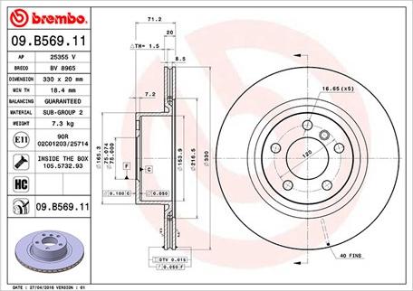 Magneti Marelli 360406122901 - Kočioni disk www.molydon.hr