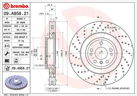 Magneti Marelli 360406122201 - Kočioni disk www.molydon.hr