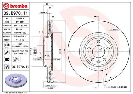 Magneti Marelli 360406127301 - Kočioni disk www.molydon.hr