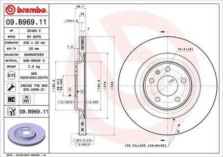 Magneti Marelli 360406127201 - Kočioni disk www.molydon.hr