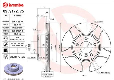 Magneti Marelli 360406175905 - Kočioni disk www.molydon.hr