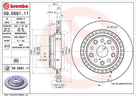 Magneti Marelli 360406170601 - Kočioni disk www.molydon.hr