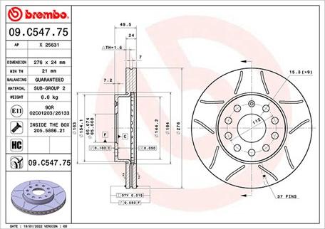 Magneti Marelli 360406178405 - Kočioni disk www.molydon.hr