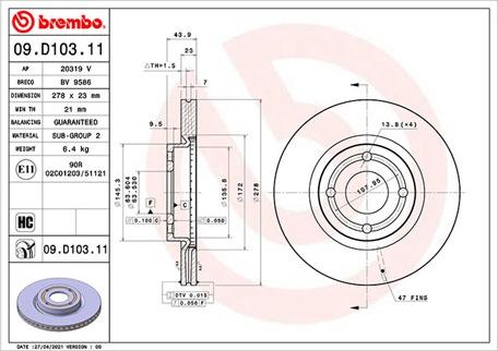 Magneti Marelli 360406178501 - Kočioni disk www.molydon.hr