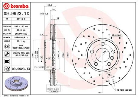 Magneti Marelli 360406178002 - Kočioni disk www.molydon.hr