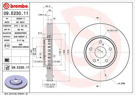 Magneti Marelli 360406173001 - Kočioni disk www.molydon.hr