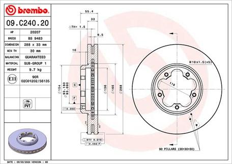 Magneti Marelli 360407100400 - Kočioni disk www.molydon.hr