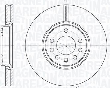 Magneti Marelli 361302040442 - Kočioni disk www.molydon.hr