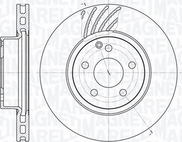 Magneti Marelli 361302040452 - Kočioni disk www.molydon.hr