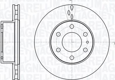 Magneti Marelli 361302040482 - Kočioni disk www.molydon.hr