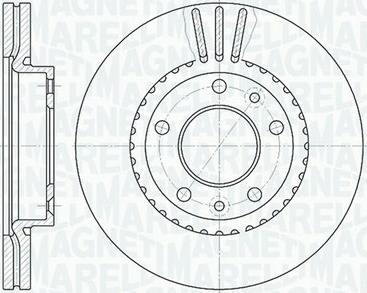 Magneti Marelli 361302040474 - Kočioni disk www.molydon.hr