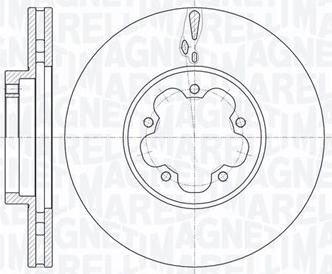 Magneti Marelli 361302040544 - Kočioni disk www.molydon.hr